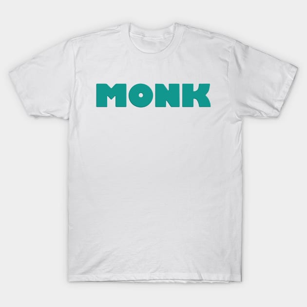 Monk Teal T-Shirt by Every Hornets Boxscore